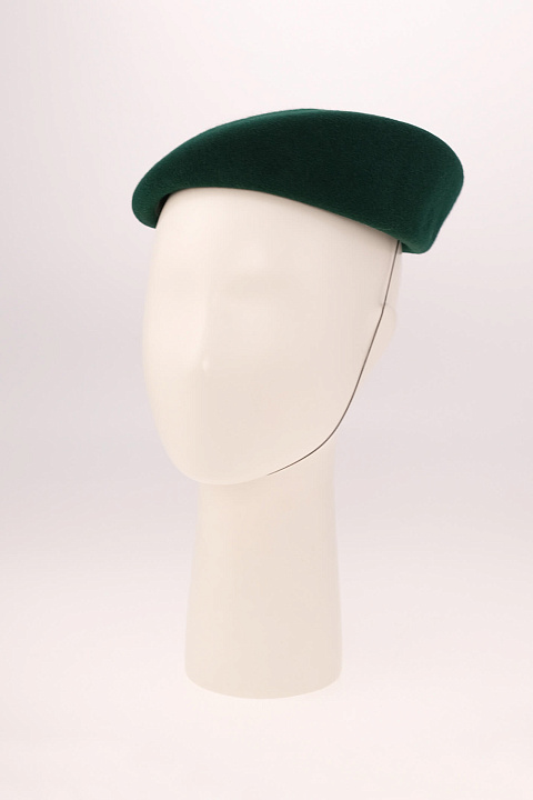 Шляпа таблетка из шерсти / Lia Gureeva
