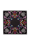 Платок ROECKL весна/осень жен. 25 0Y-00018224 (53*53, черный, 0000)