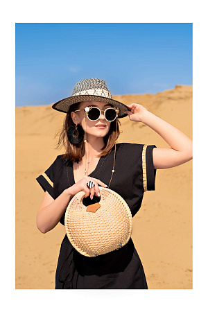 Шляпа федора SEEBERGER лето ун. 21 0Y-00000621