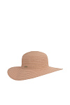 Шляпа флоппи SEEBERGER лето жен. 23/25 0Y-00012017 (L, пудровый, лейбл)