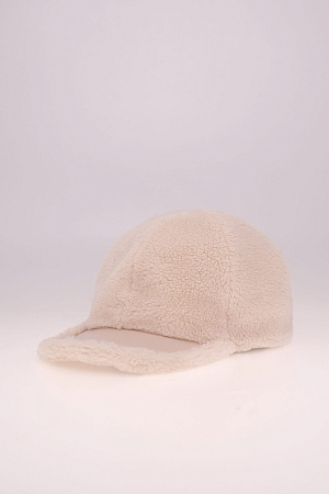 Бейсболка КОМБИ КОЖА + ШЕРСТЬ ADELINA весна/осень жен. 23/24 0Y-00014085