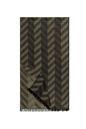 Шарф ГРАФИЧЕСКИЙ ЖАККАРД ROECKL весна/осень ун. 240 SALE 0Y-00013051