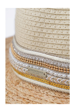 Шляпа федора SEEBERGER лето жен. 25 0Y-00018216