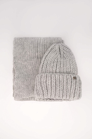 Комплект шапка+шарф отворот OLITEX/BALTEX зима подр. 230 SALE