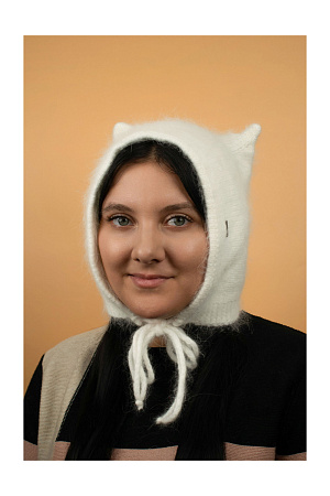 Шапка чепчик уши НИКА КАТРИН весна/осень подр. 24 0Y-00012602