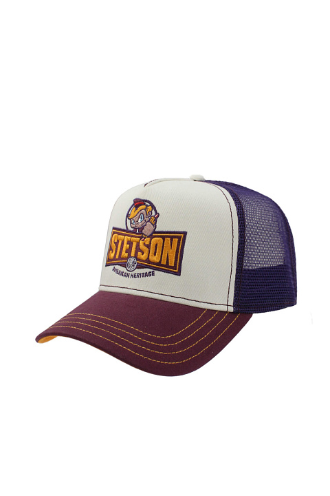 Бейсболка из хлопка с сеткой / Stetson