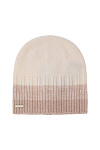 Шапка колпак SEEBERGER демисезон жен. 24/25 0Y-00016167 (56-58, белый/песочный, , 1894 off-white/sandлейбл)
