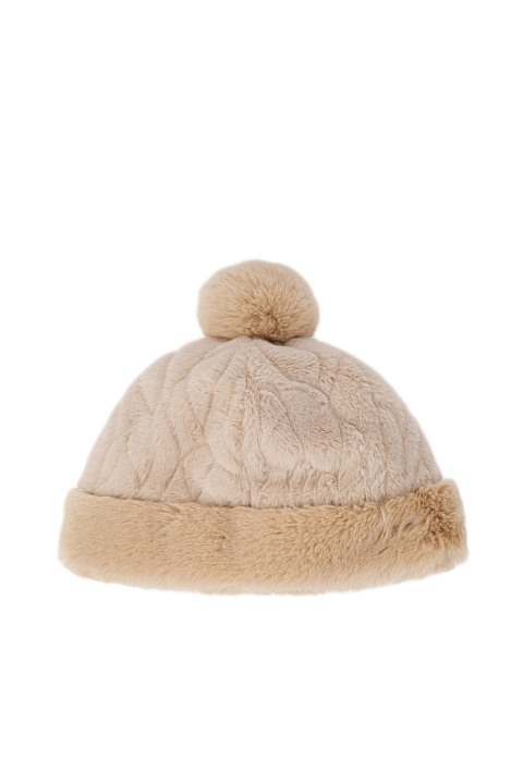 Шапка с помпоном зимняя / Seeberger