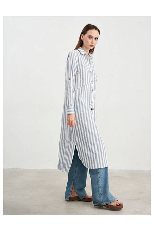 Рубашка ДИАНА ПОЛОСКА LEVEL PRO лето жен. 24/25 0Y-00015043