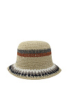 Шляпа SEEBERGER лето жен. 25 0Y-00018199 (универсальный, льняной/мускатно-коричневый, 9388 linen/nutmeg brown)