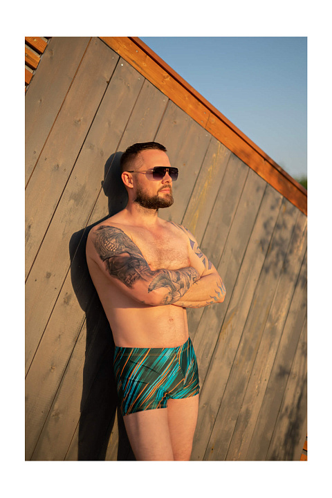 Плавки-боксеры купальные / Uniconf