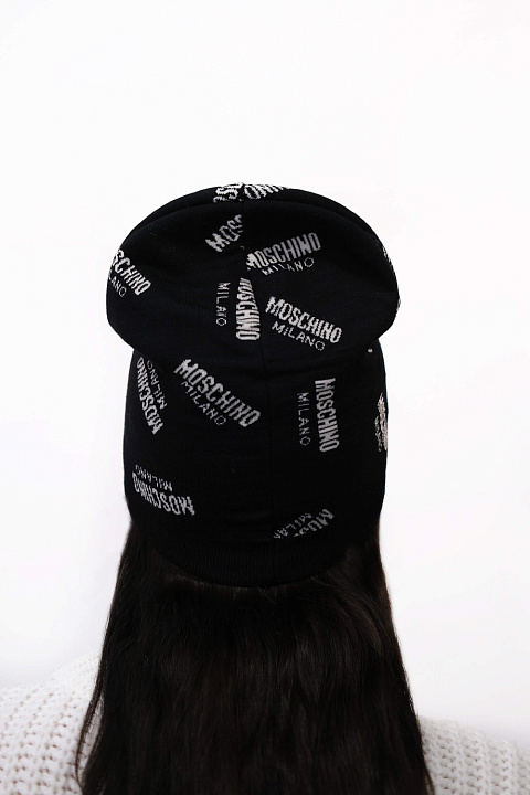 Шапка классика на флисе / Moschino