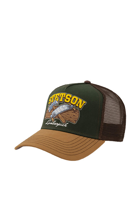 Бейсболка из хлопка с сеткой / Stetson