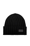 Шапка MOSCHINO демисезон ун. 24/25 0Y-00016794 (56-58, черный, , 016 черныйнашивка)