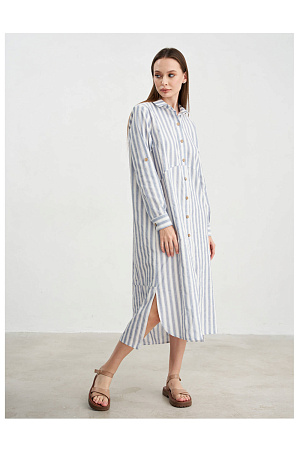 Рубашка ДИАНА ПОЛОСКА LEVEL PRO лето жен. 24/25 0Y-00015043