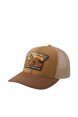 Бейсболка 6-клинка сетка STETSON лето ун. 25
