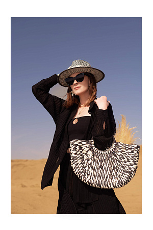 Шляпа федора SEEBERGER лето ун. 21 0Y-00000621