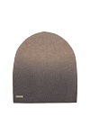 Шапка колпак SEEBERGER зима жен. 25/26 0Y-00019052 (56-58, дымчато-серый/песочный, 1494 smoke grey/sand)