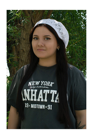 Берет АЖУР ХЛОПОК КУРГАН лето жен. 22 00000039046