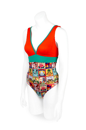 Купальник слитный майо FIAMMIFERI EMERARA лето жен. 230 SALE 0Y-00007429