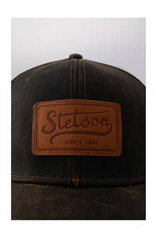 Бейсболка винтаж из хлопка / Stetson