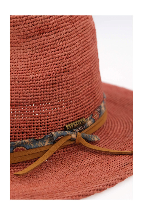 Шляпа федра из натуральной соломы / Stetson