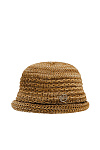 Шляпа BRILL VIZIO лето жен. 23 0Y-00011972 (56-58, бежевый, лейбл, пайетки)