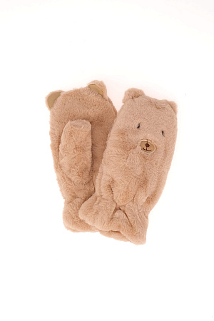 Варежки МИШКА ИСК.МЕХ RANNA&ISMS зима дет. 23/24 0Y-00014096