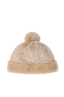 Шапка с помпоном зимняя / Seeberger