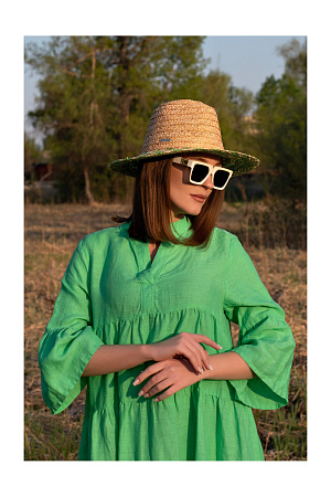 Шляпа федора SEEBERGER лето ун. 22 0Y-00005331