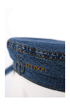Кепка капитанка STETSON лето ун. 24/25 (S, джинсовый, 2 navy/gun metal)