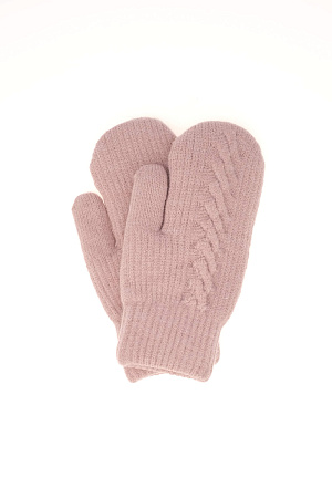 Варежки КОСИЧКА ТЕПЛО НА ИСК.МЕХУ YA-YA зима ун. 23/25 0Y-00014108