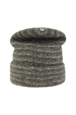 Шапка колпак ЛЮРЕКС ПОЛОСЫ TESSUTO VIZIO зима жен. 220 SALE 0G-00006429