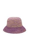 Шляпа SEEBERGER лето жен. 25 0Y-00018210 (универсальный, аметист/лен, 7393 amethyst/linen)