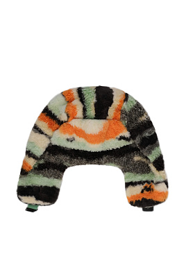 Шапка-ушанка из экомеха / Seeberger