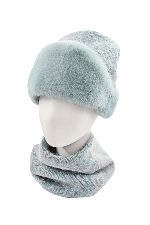 Головной убор защип МЕХ НОРКИ ПОНОМАРЕВА зима жен. 230 SALE 0Y-00007591