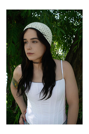 Шапка КРАШЕ АЖУР KAROZA лето жен. 25 0Y-00018546
