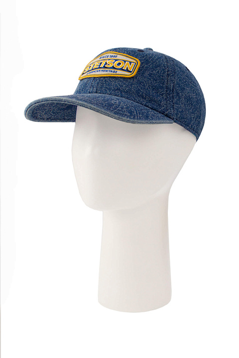 Бейсболка деним из хлопка / Stetson