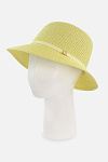 Шляпа ШАТУШ лето жен. 22/24/25 SALE 0Y-00005137 (56-58, светло-желтый, лента, пряжка)