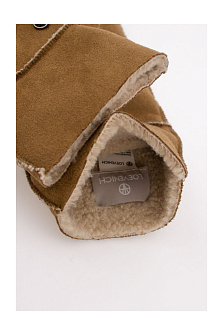 Варежки с искусственным мехом / LOEVENICH