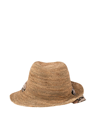Шляпа федора SEEBERGER лето жен. 24