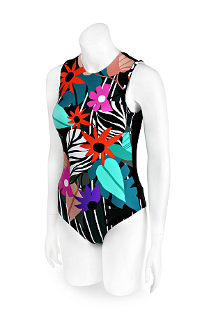 Купальник слитный хай-нек UNICONF лето жен. 23/26 SALE 0Y-00006908