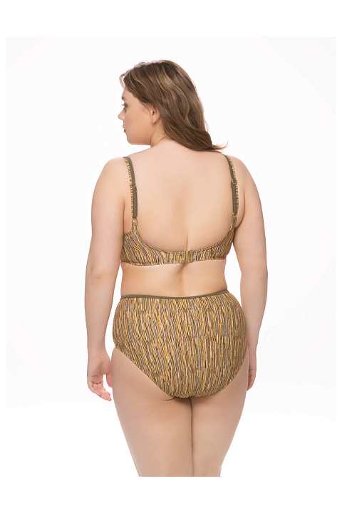 Купальник раздельный бикини и слипы / plus size / Fianeta