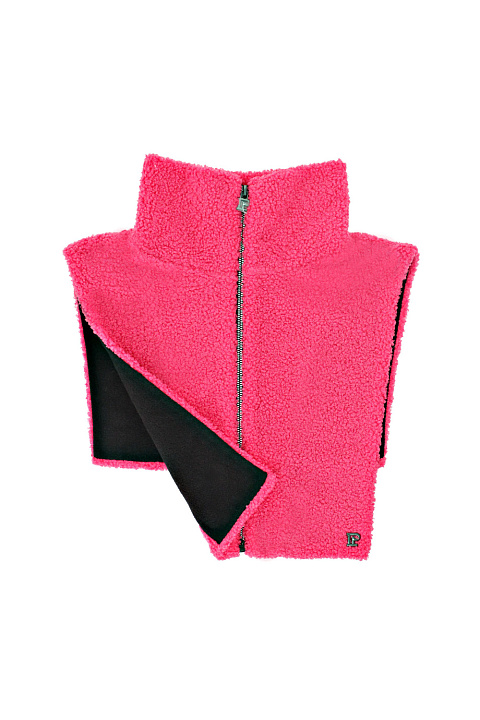 Манишка на замке из меха тэдди / Avanta