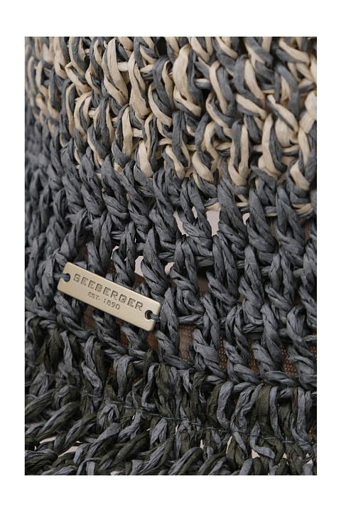 Шляпа широкополая из бумажной соломы / Seeberger