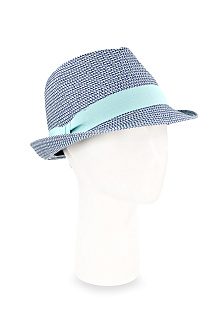 Шляпа трилби из бумажной соломы / Seeberger