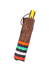 Зонт полуавтомат/9-спиц SPONSA без сезона жен. 21 0G-00012910 (102, коричневый, 3 сложения)