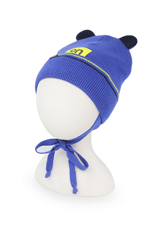 Шапка отворот на завязках ПУХ MIALT весна/осень дет. 22/24 SALE 0Y-00004774