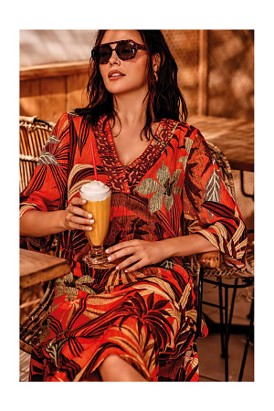 Платье макси	 DAVID лето жен. 25 0Y-00018795