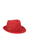 Шляпа трилби SEEBERGER лето жен. 25 0Y-00018208 (L, пламенно-красный, 2020 flame red/flame red)